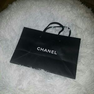 Authentic chanel shopping bag